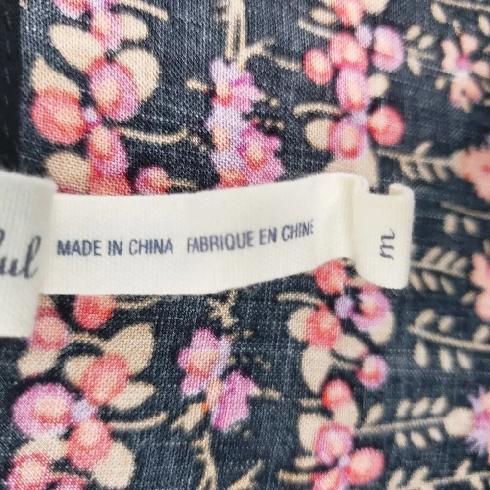 MAEVE by Anthropologie Sleeveless dress M “She Who is Beautiful” VSCO Girl Boho - Picture 8 of 10